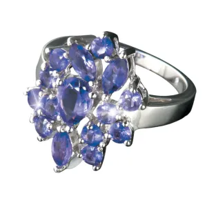 Amethyst Cluster Ring