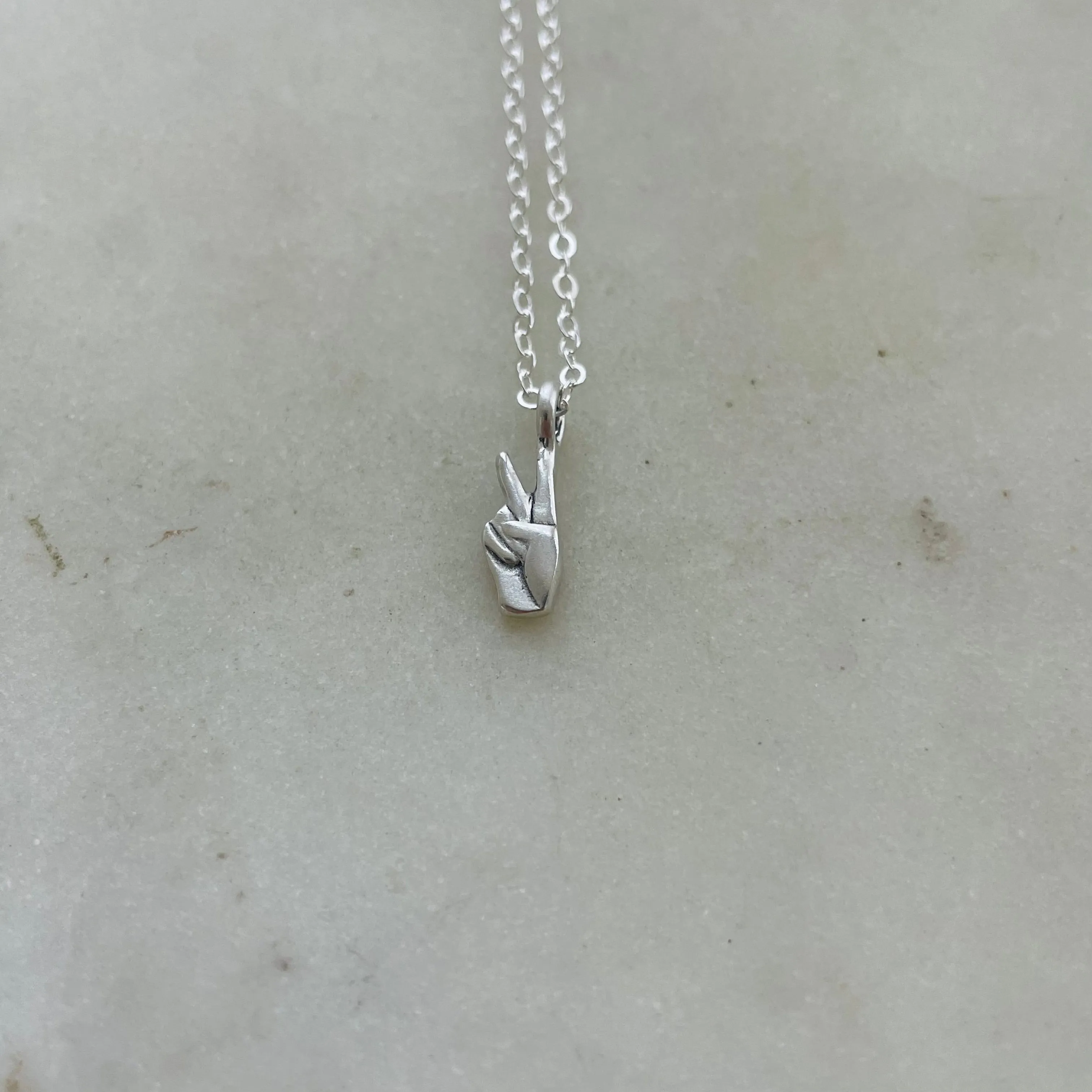 ASL LETTER CHARM