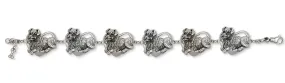 Australian Shepherd Bracelet Jewelry Sterling Silver Handmade Dog Bracelet AU11-BR1