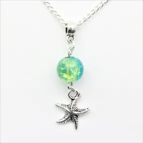 AVBeads Jewelry Beach Necklace 24-inch Y Bead Dangle Starfish Charm JWLNCBP0114