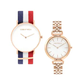 Carola & Perez Couple Watches