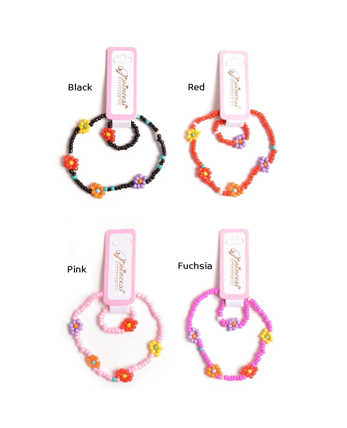 Colorful Flowers Kids Bracelet