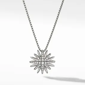 David Yurman 19MM Starburst Pendant with Diamonds