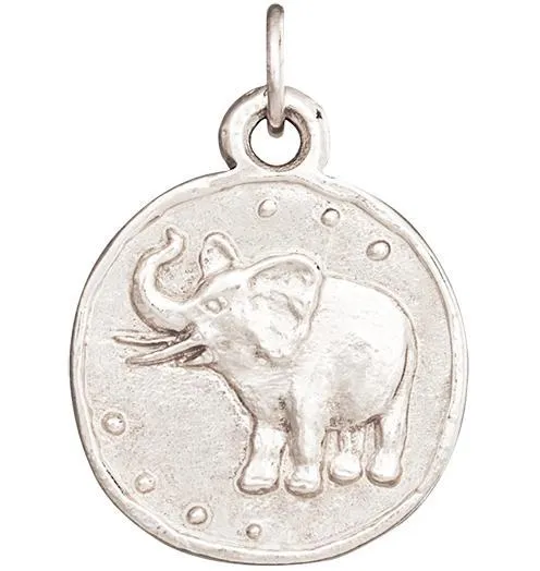 Elephant Coin Charm