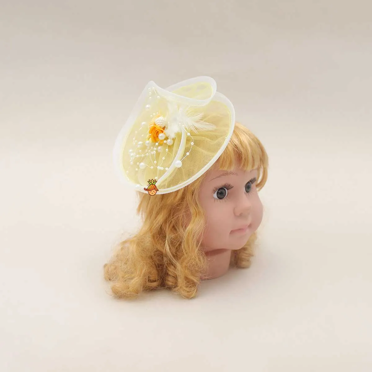 Flower Detailing Net Hair Clip