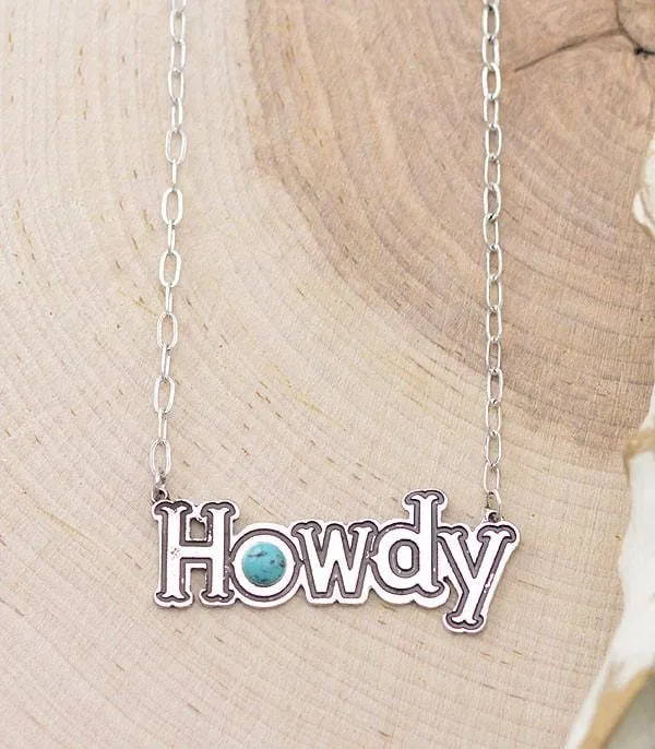 HOWDY necklace