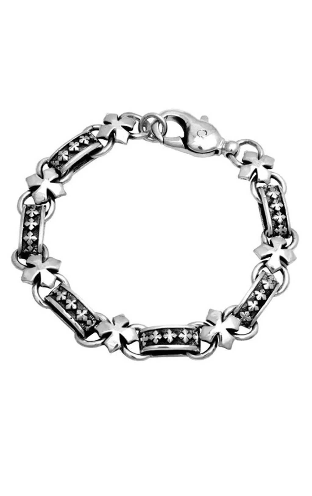 King Baby MB Cross Light Link Bracelet