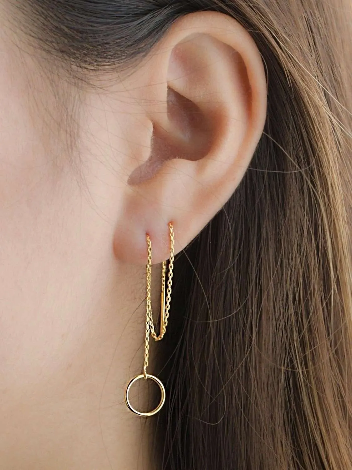 Loretta Threader Earrings