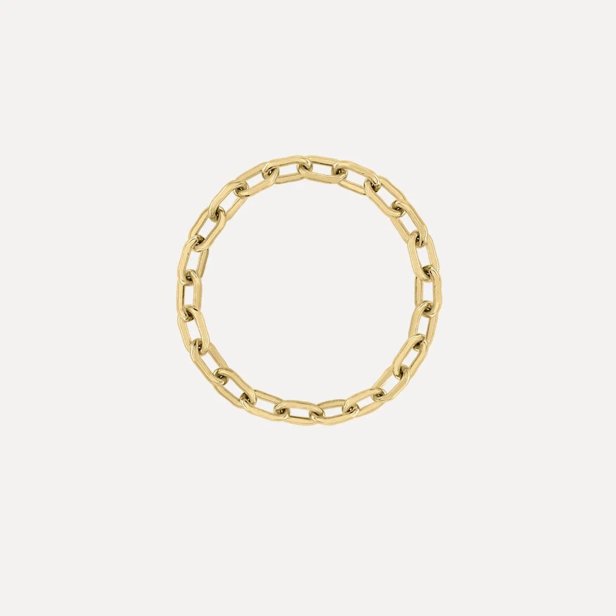 Mini Long Link Chain Ring