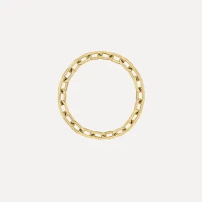 Mini Long Link Chain Ring