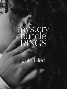 MYSTERY BUNDLE | RINGS | GOLD-FILL