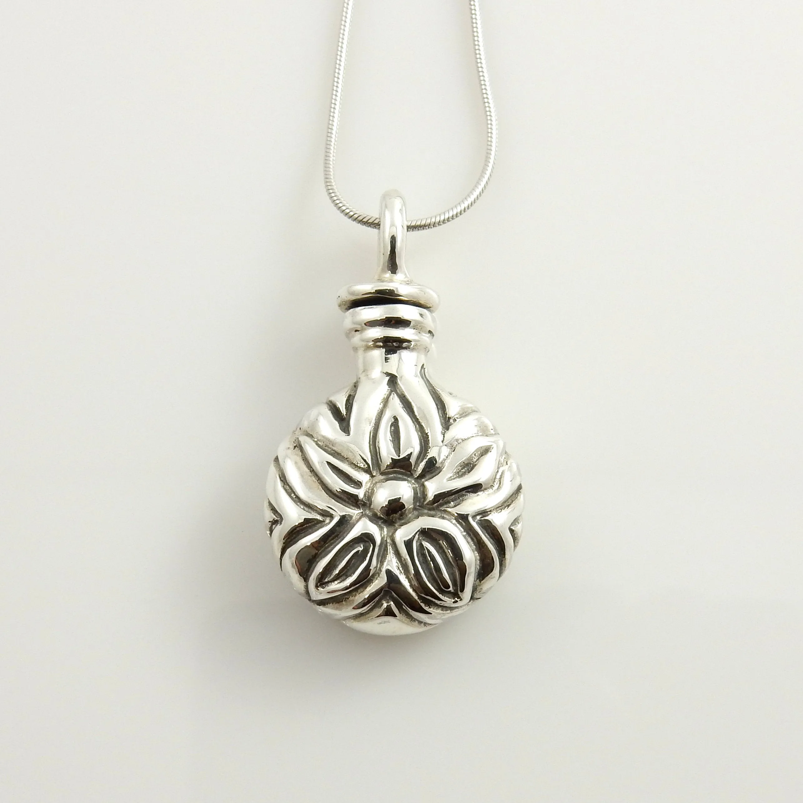 Sterling Silver Handcrafted Urn Pendant