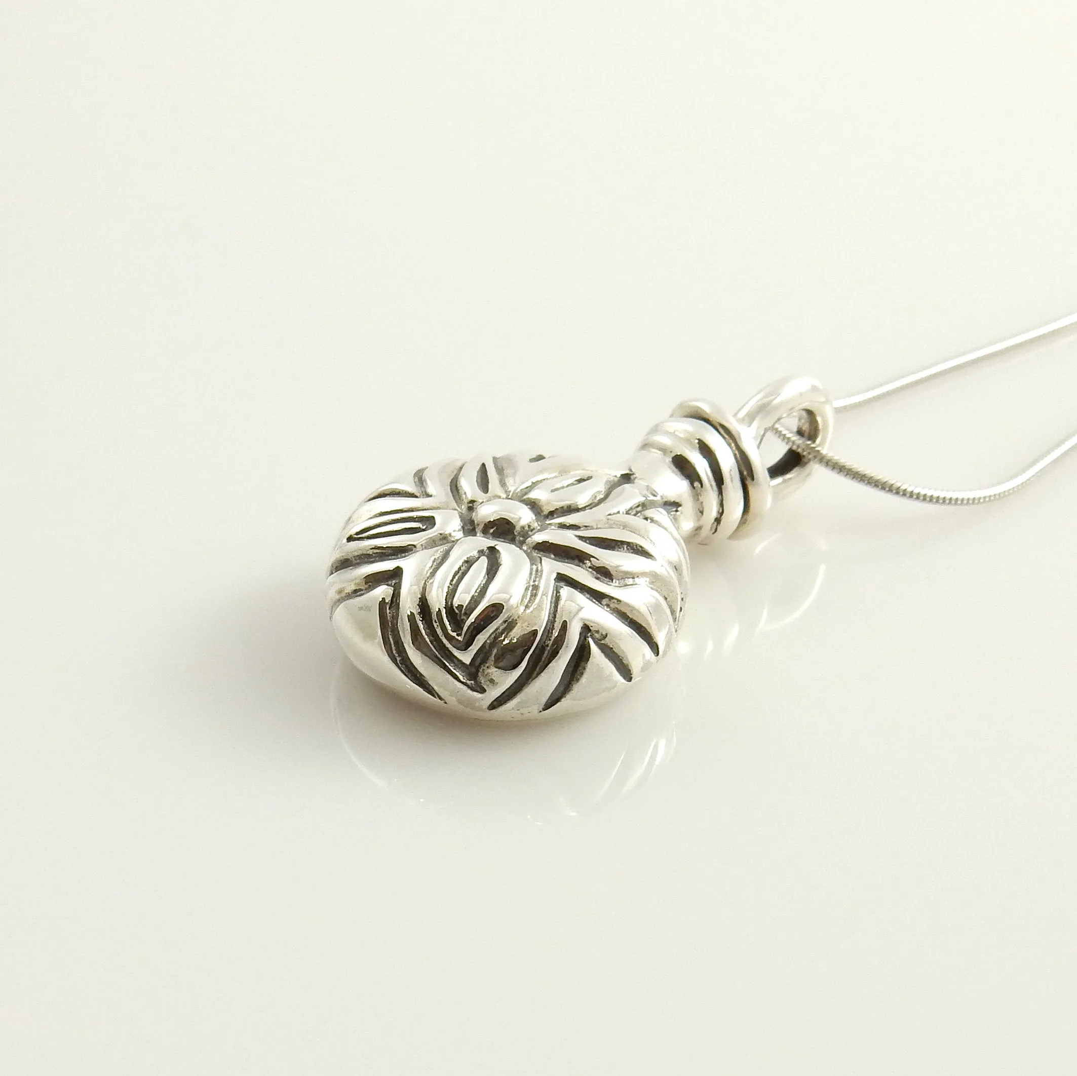 Sterling Silver Handcrafted Urn Pendant