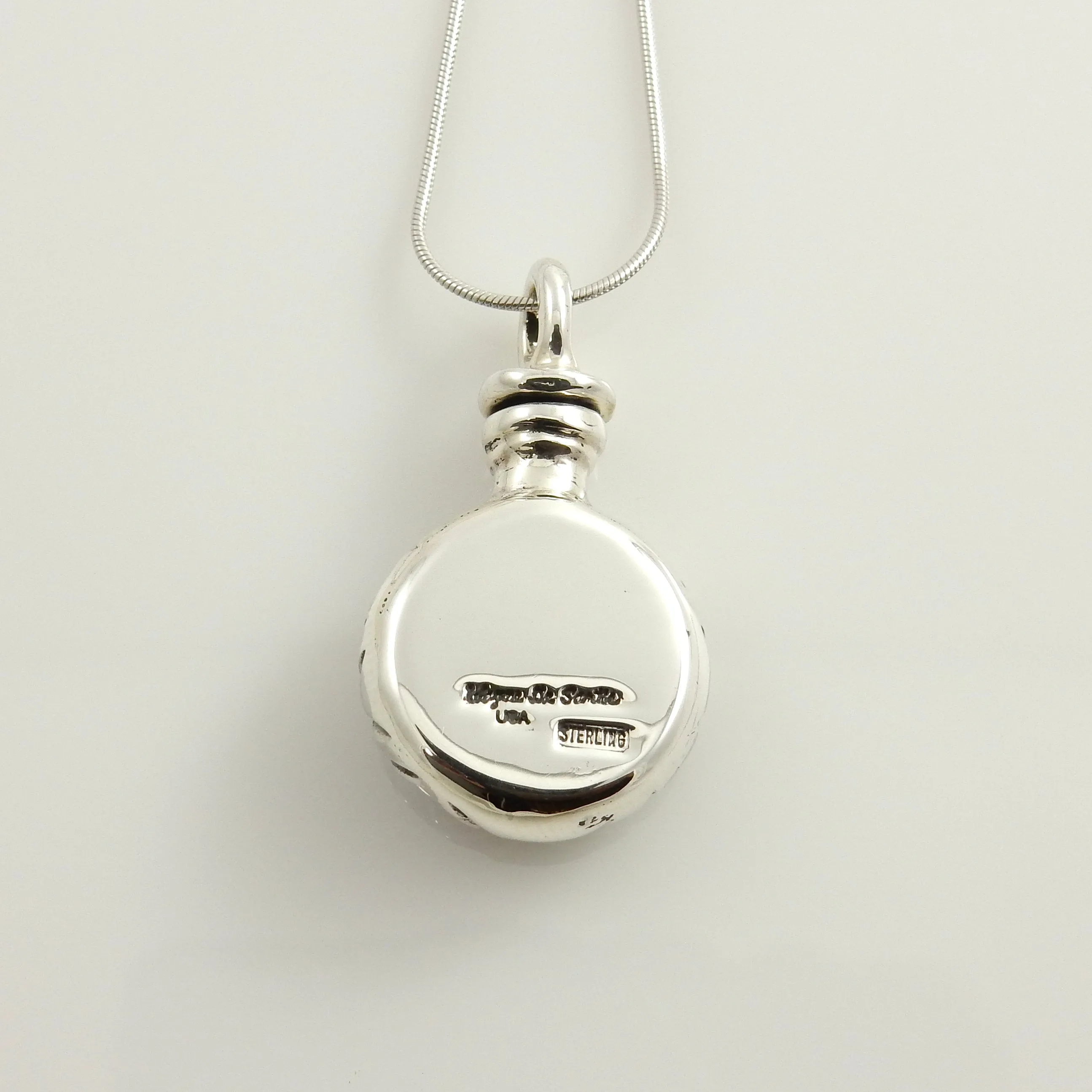 Sterling Silver Handcrafted Urn Pendant