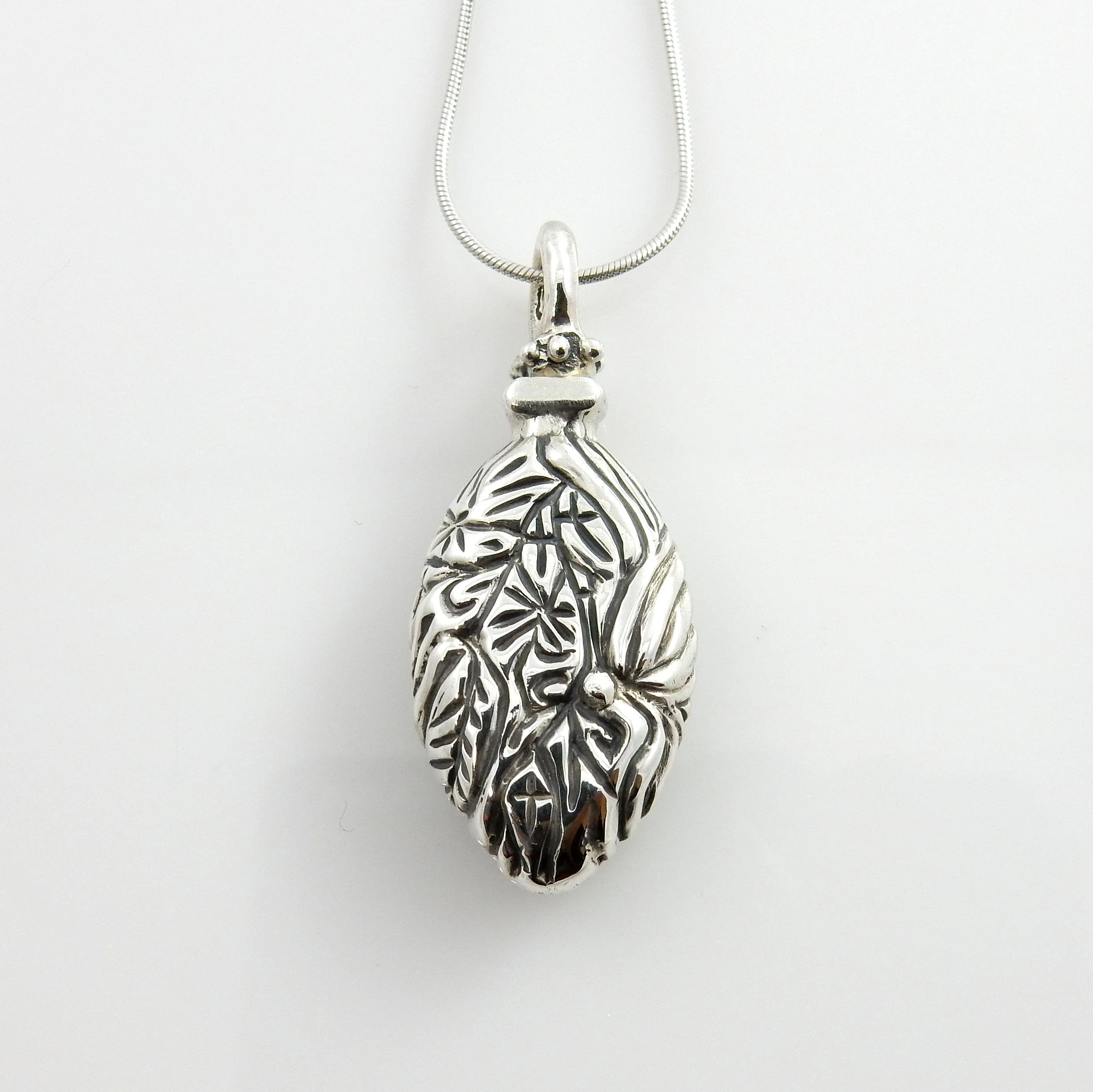 Sterling Silver Handcrafted Urn Pendant