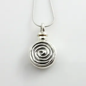 Sterling Silver Unique Handcrafted Urn Pendant