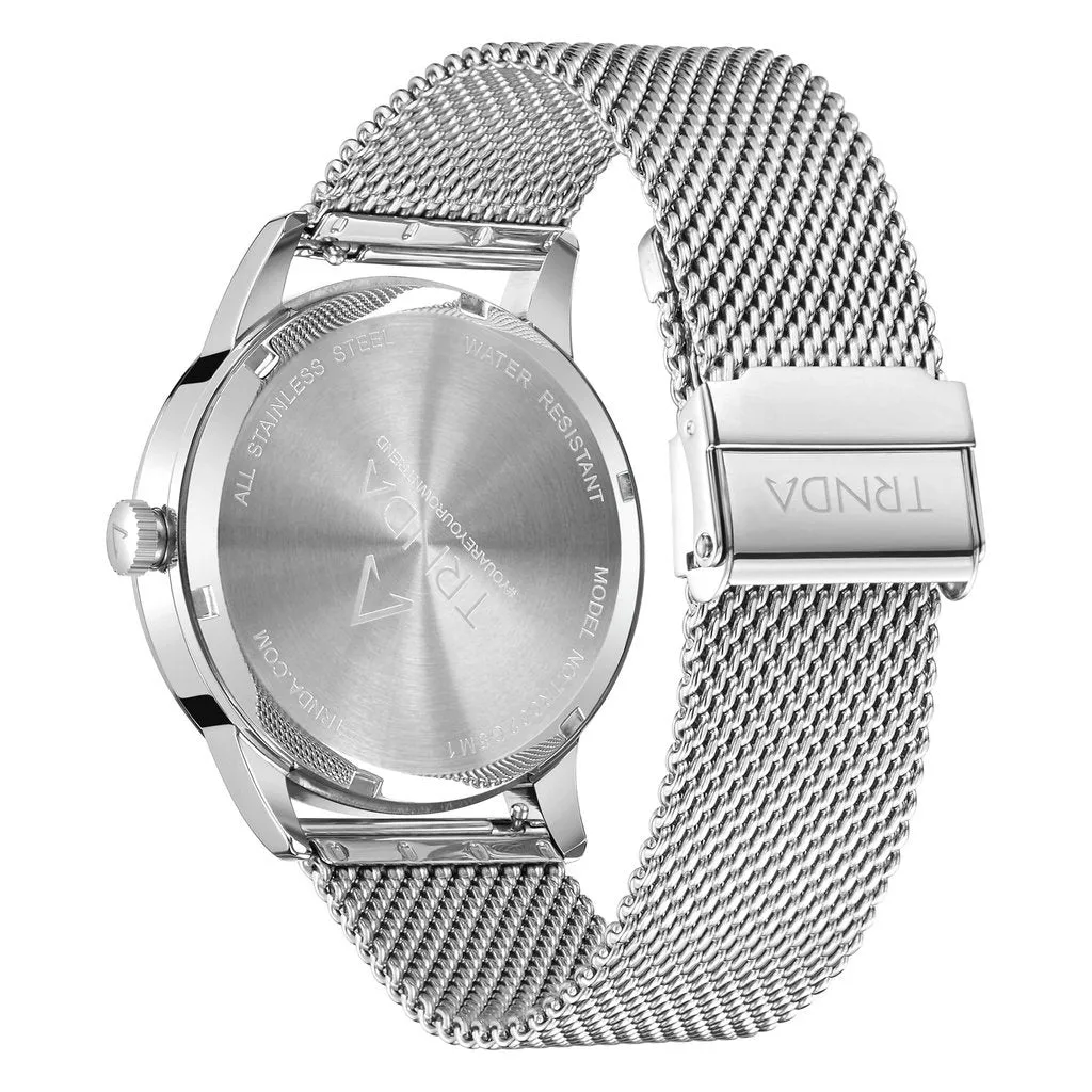 Trnda Stainless Steel Men's Watch TR002G5M1-B3S