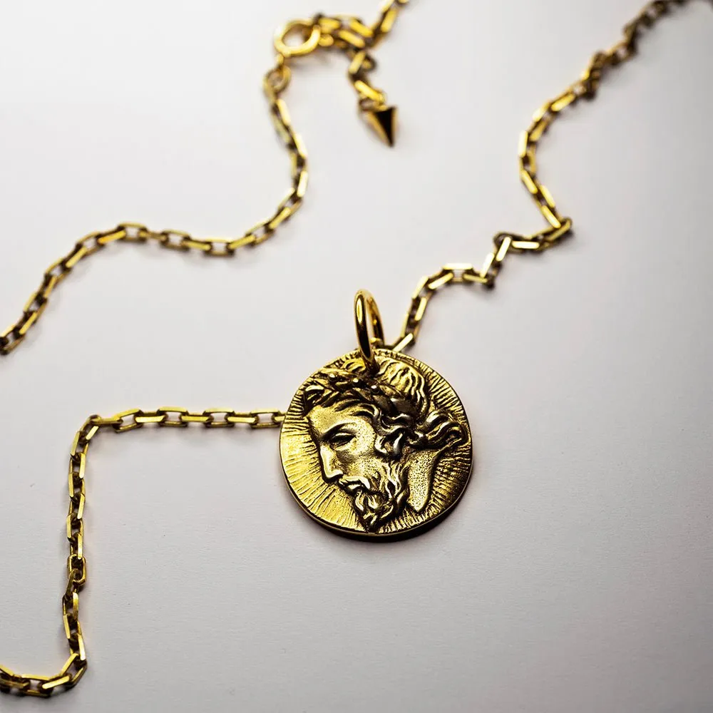 Zeus coin pendant